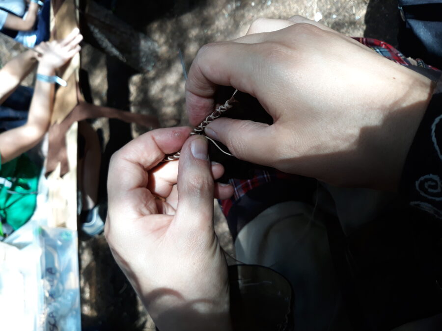 Celtica Valle d'Aosta: leather bag workshop