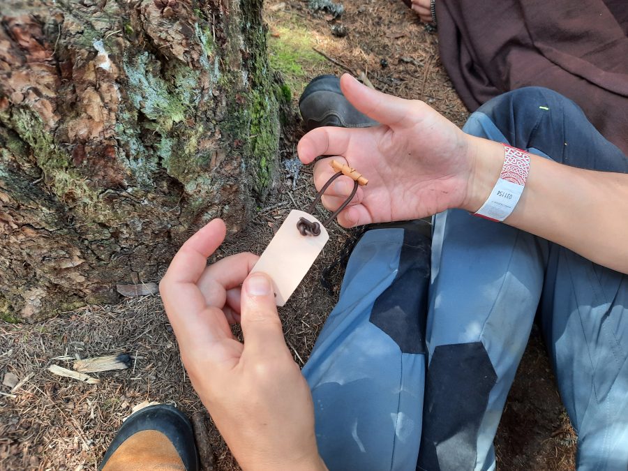 Celtica Valle d'Aosta: making a leather bracelet with Tres Lunas