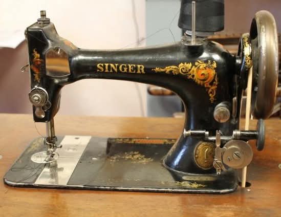 Singer decal set Burmese Scroll