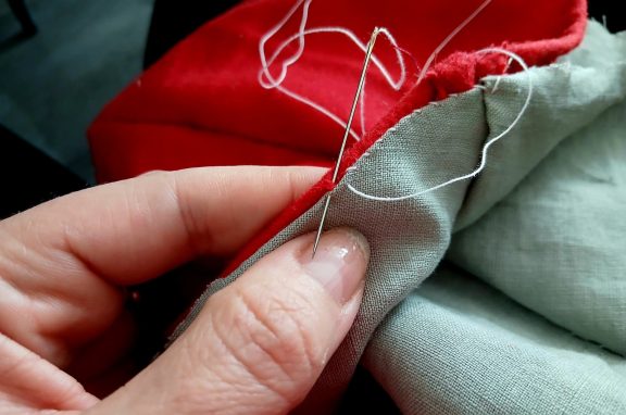The journey of Hilda Arts & Crafts began with sewing and embroiderying period clothing for her and her family