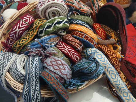 Tablet woven bands handmade by Hilda Arts & Crafts