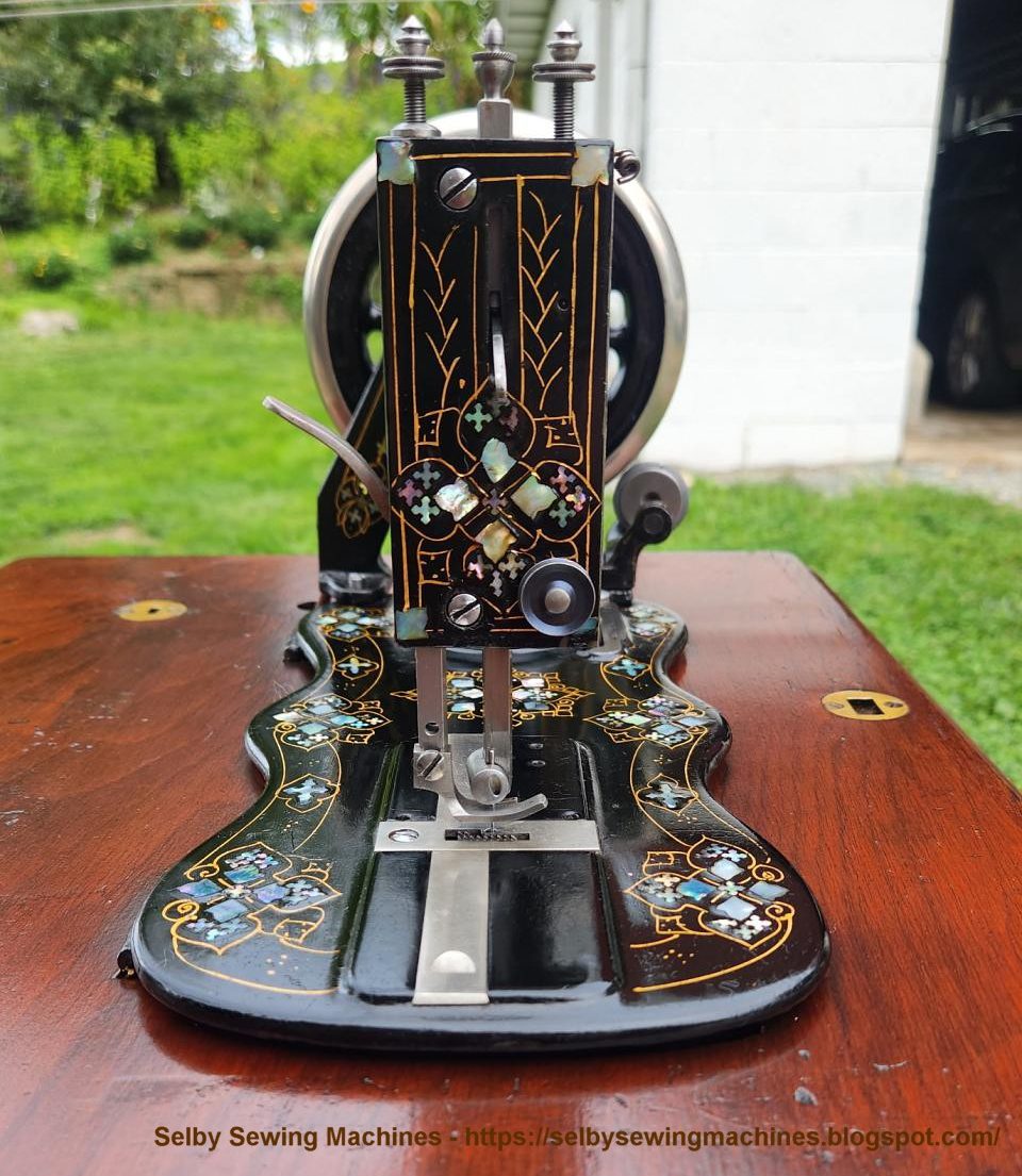 Singer decal set Gilt and Mother-of-Pearl